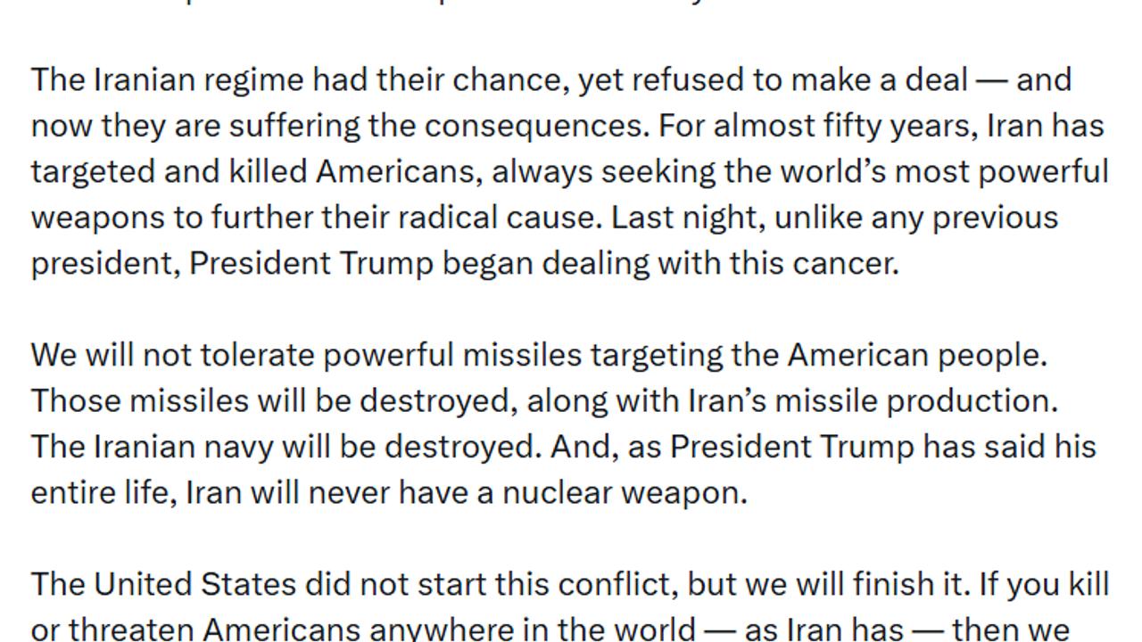 ABD Savunma Bakanı Hegseth, İran’a yönelik açıklamalarda bulundu
