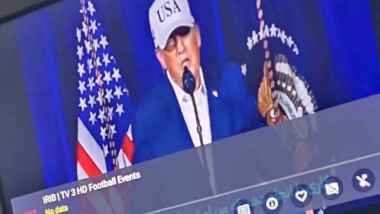 İran devlet televizyonu hacklendi: Trump ve Netanyahu’nun konuşması yayımlandı
