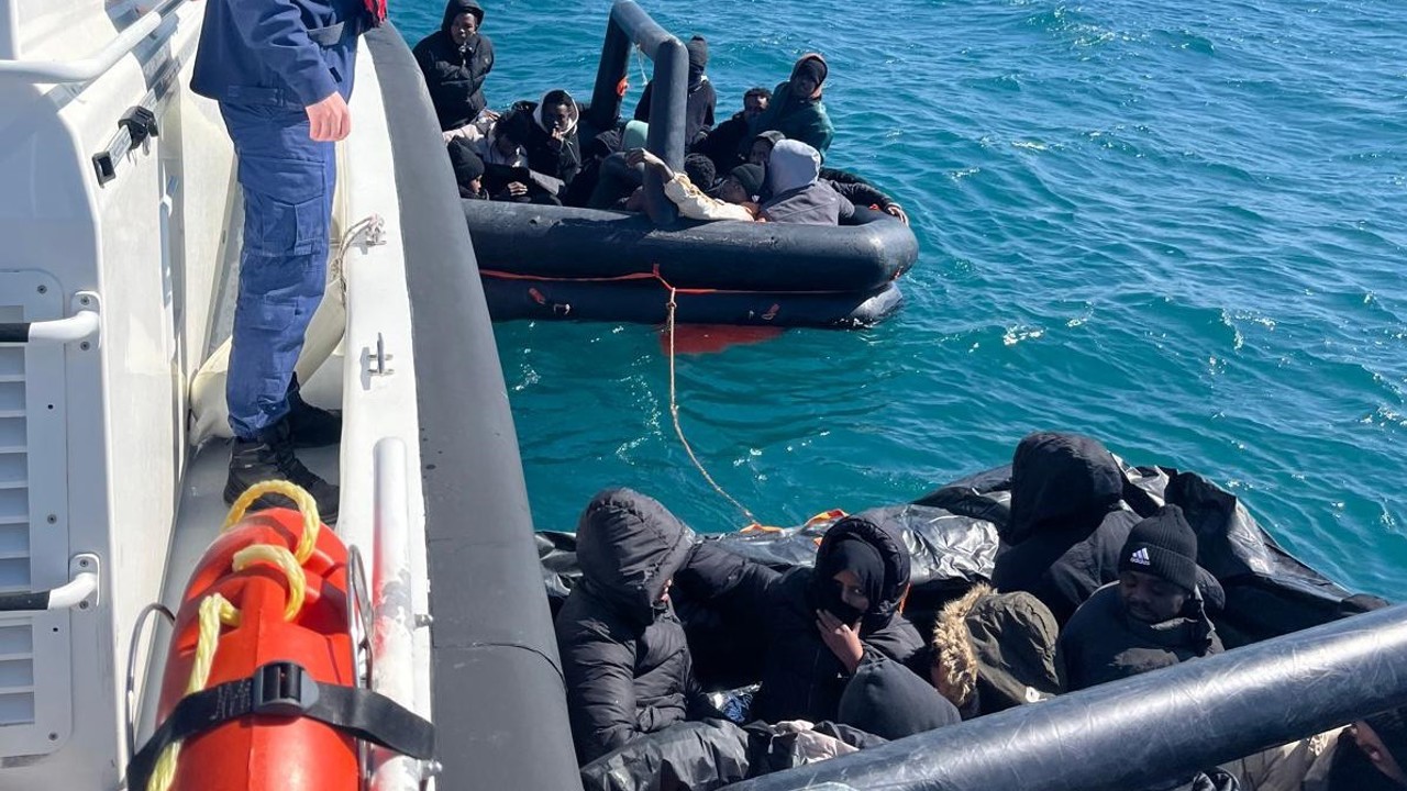 Aydın’da 31 düzensiz göçmen kurtarıldı
