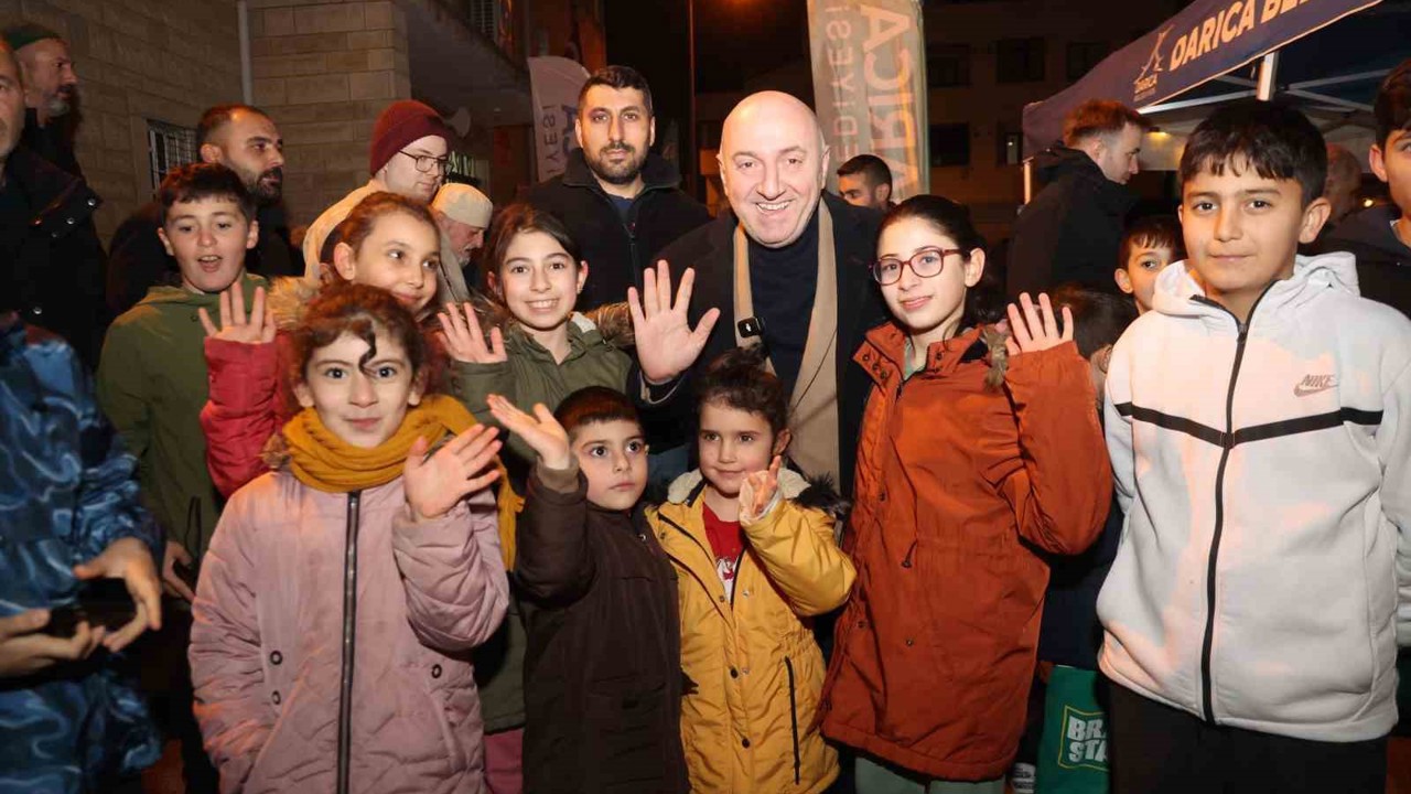 Darıca’da ramazan etkinlikleri mahallelerde sürüyor

