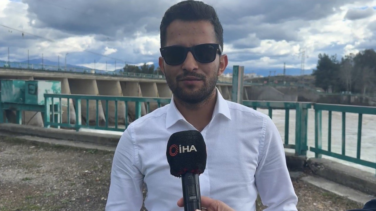 Osmaniye’de yağışlar sonrası Ceyhan nehri coştu
