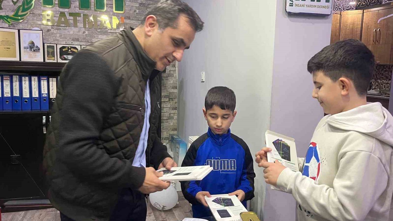 Minik yüreklerden yürek ısıtan çalışma
