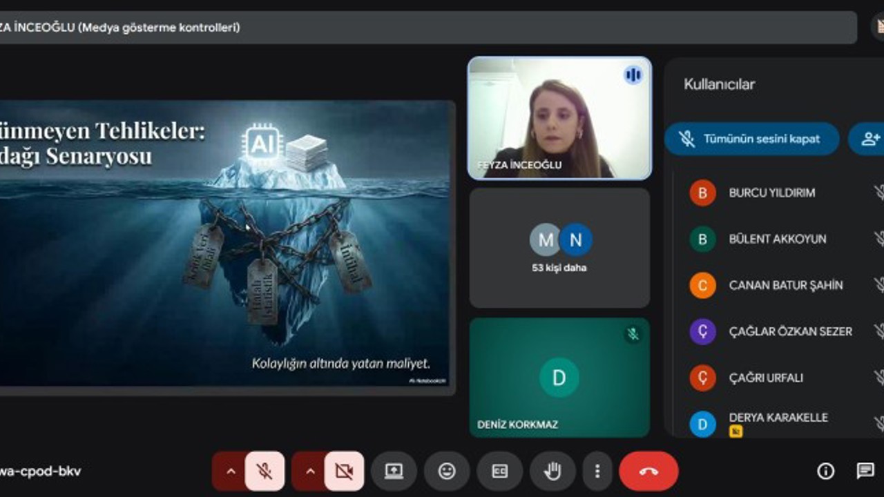 MTÜ’de yapay zeka etkinliği
