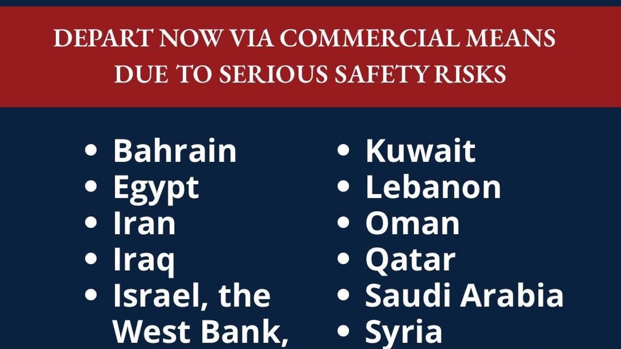 ABD’den 16 ülke ve bölgedeki vatandaşlarına ciddi güvenlik riski uyarısı: "Derhal terk edin"
