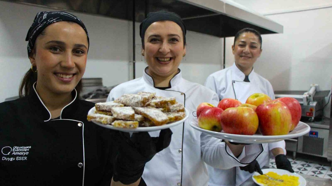 Amasyalılardan misket elma tadında cezerye
