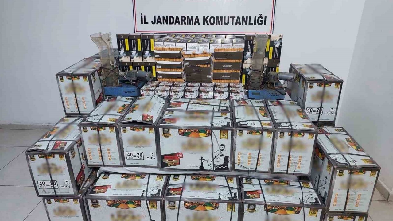 Gaziantep’te 800 bin TL değerinde kaçak nargile malzemeleri ele geçirildi
