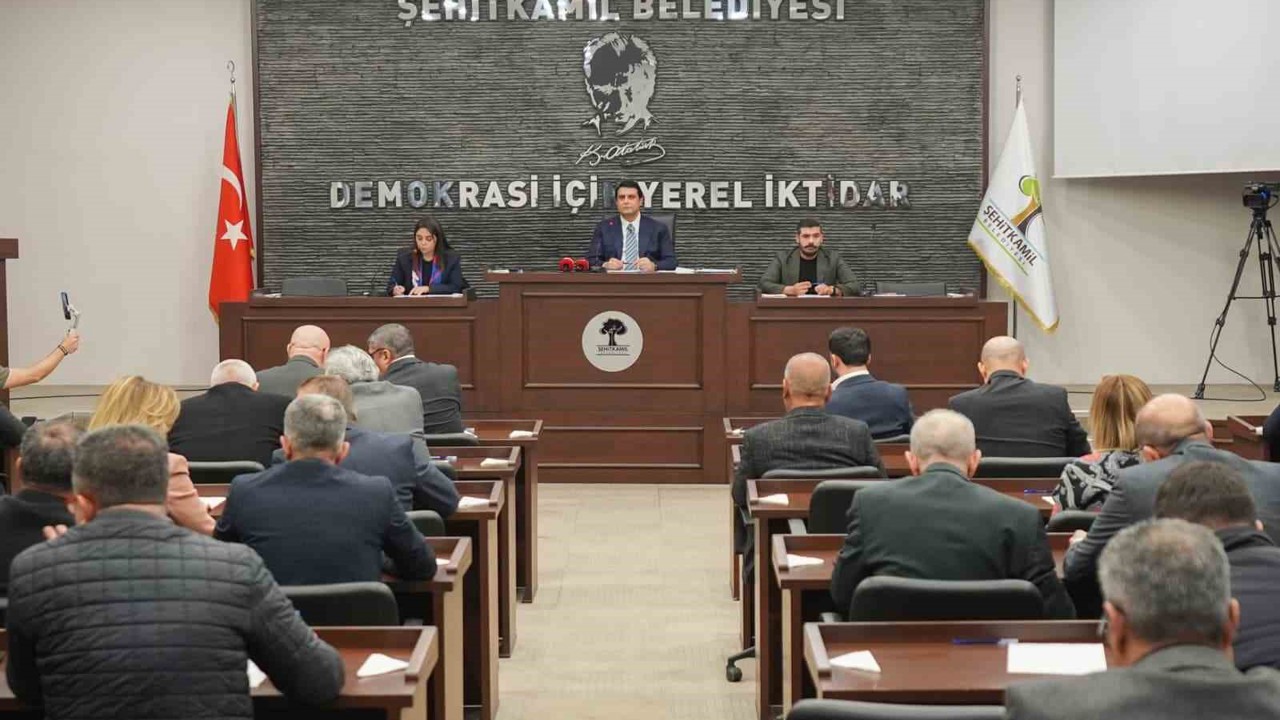 Şehitkamil Belediyesi Mart Ayı meclis toplantısı yapıldı
