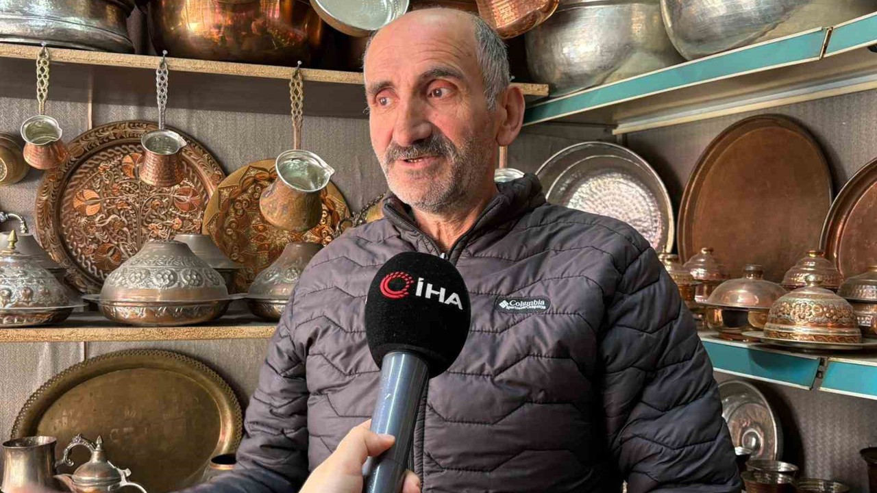 Başkent’in son bakır ustalarından Aytekin Küçük: "Bakıra talep çok ama yetişecek çırak yok"
