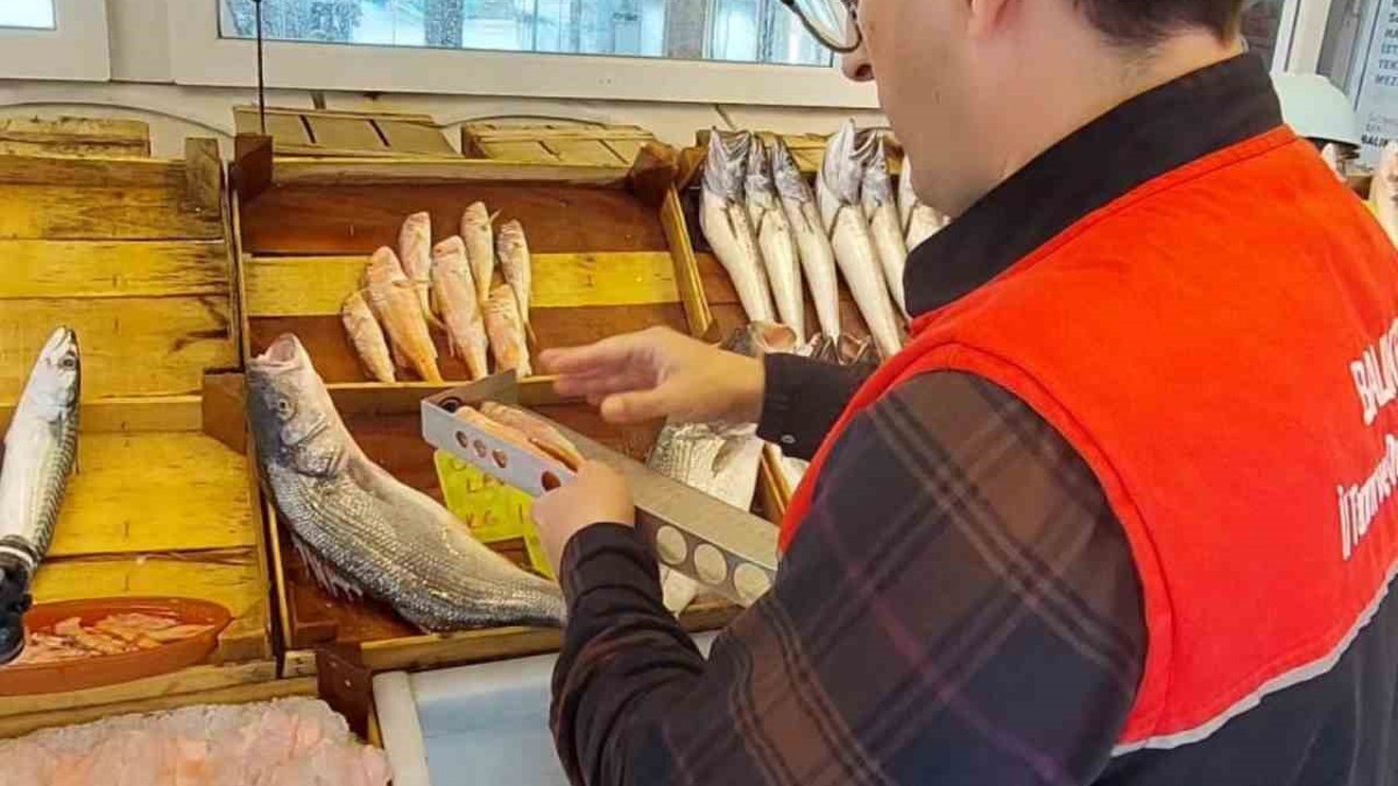 Su ürünleri denetimi gerçekleştirildi
