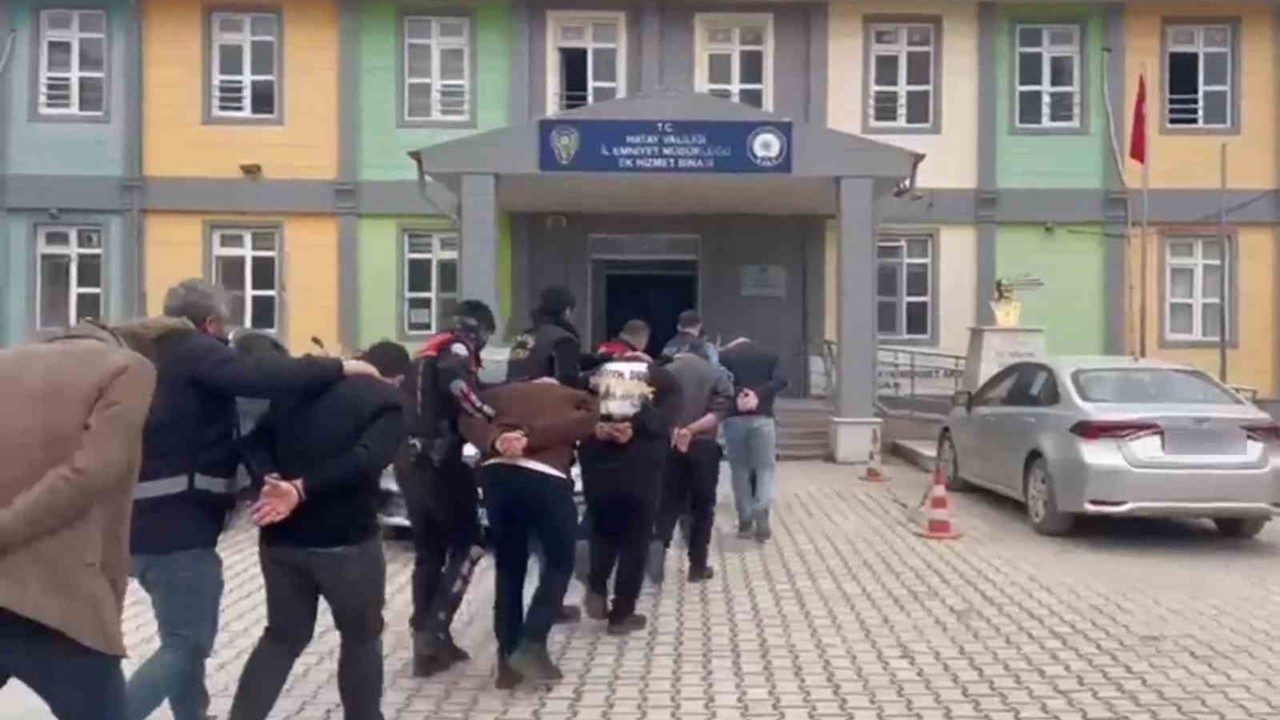 Hatay’da bir haftada; 9 faili meçhul olay aydınlatıldı, 11 tutuklama
