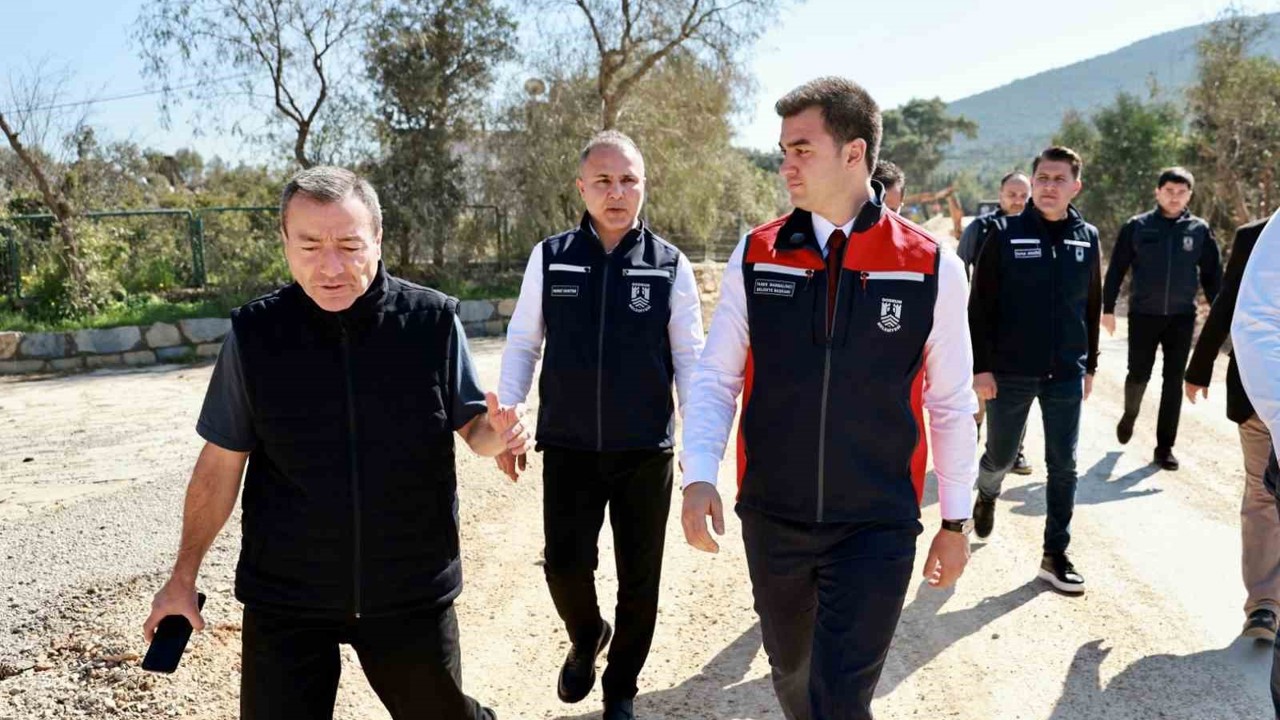 Altyapı yatırımları yerinde incelendi
