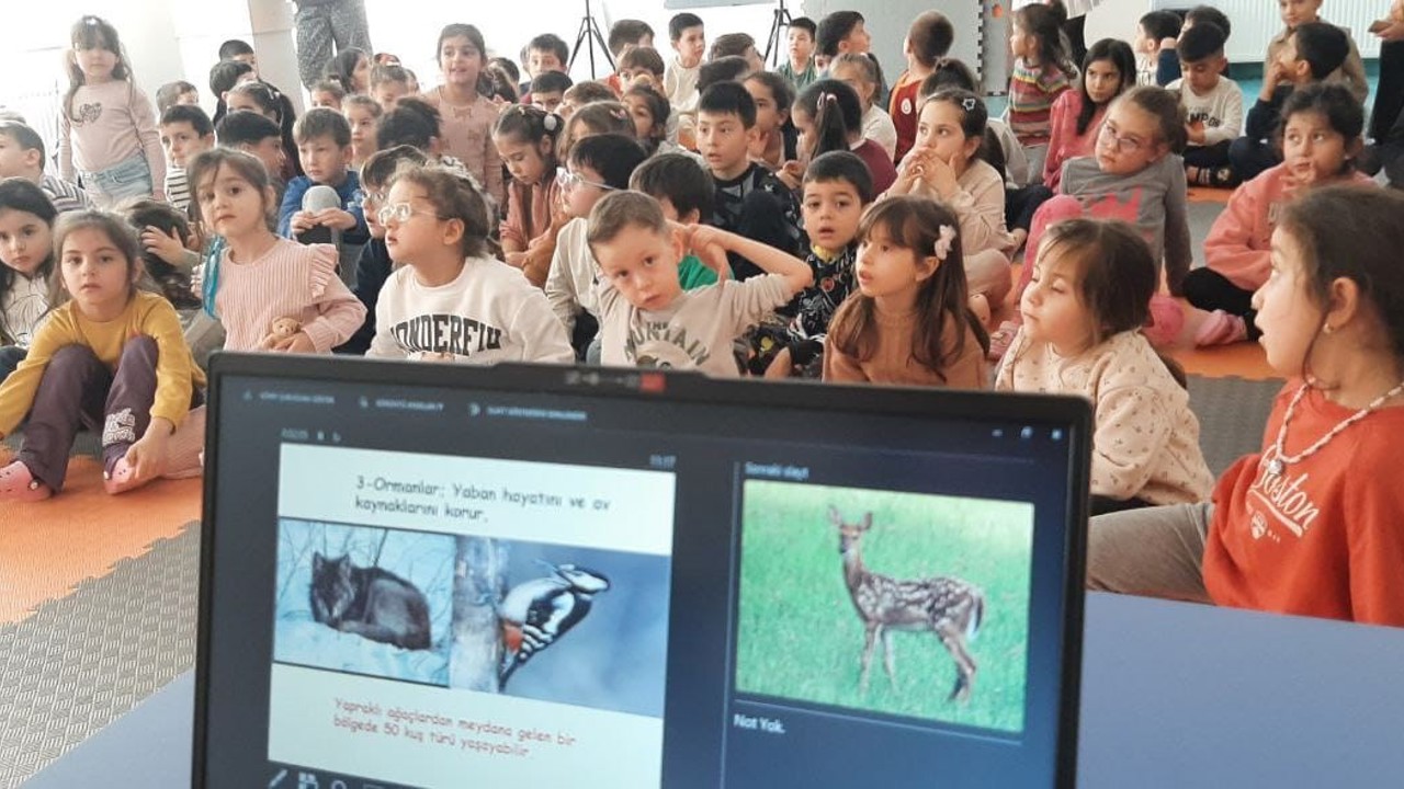 Dünya Yaban Hayatı Gününde öğrencilere eğitim verildi
