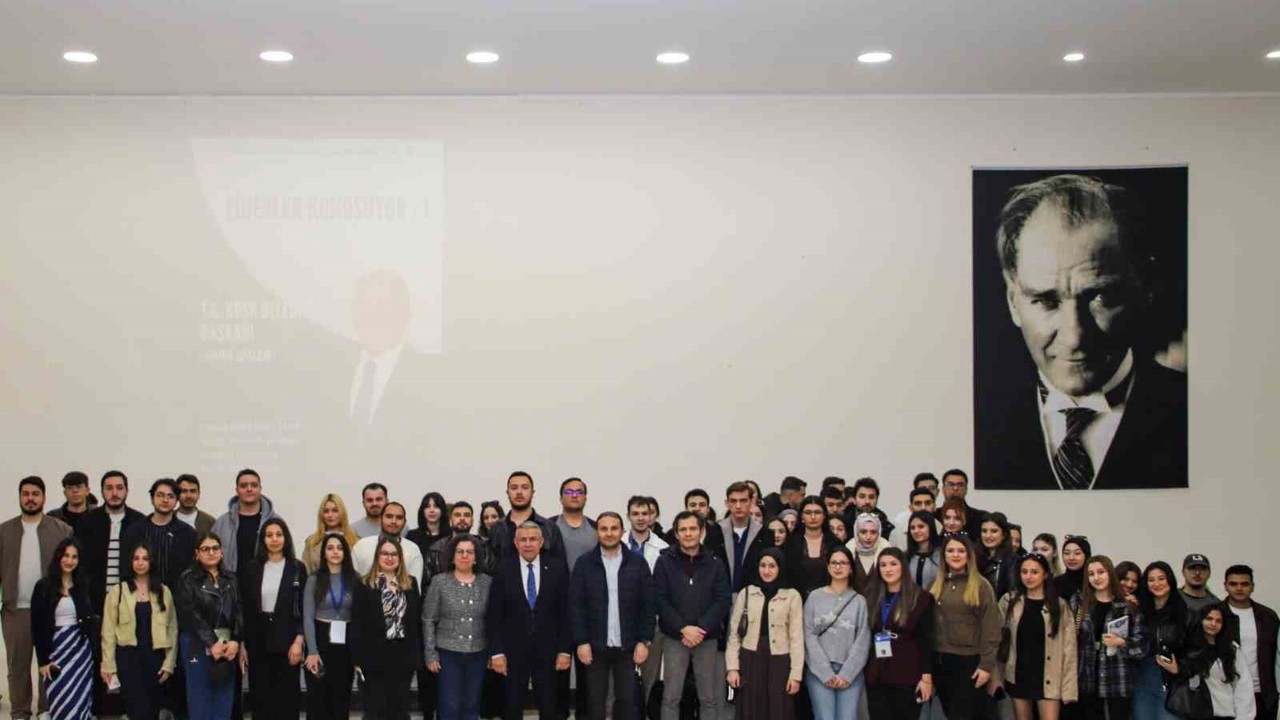 Başkan Güler, gençlerle tecrübelerini paylaştı
