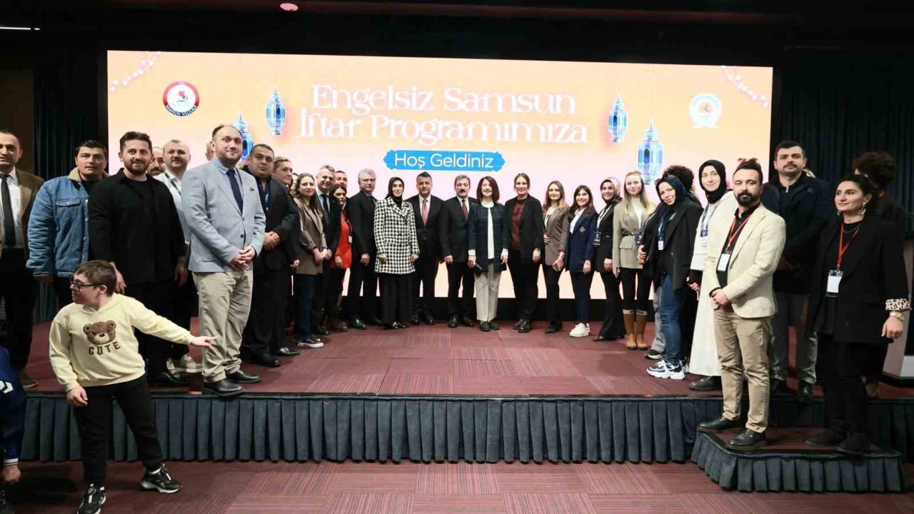 ‘Engelsiz Samsun İftarı’nda gönüller bir oldu
