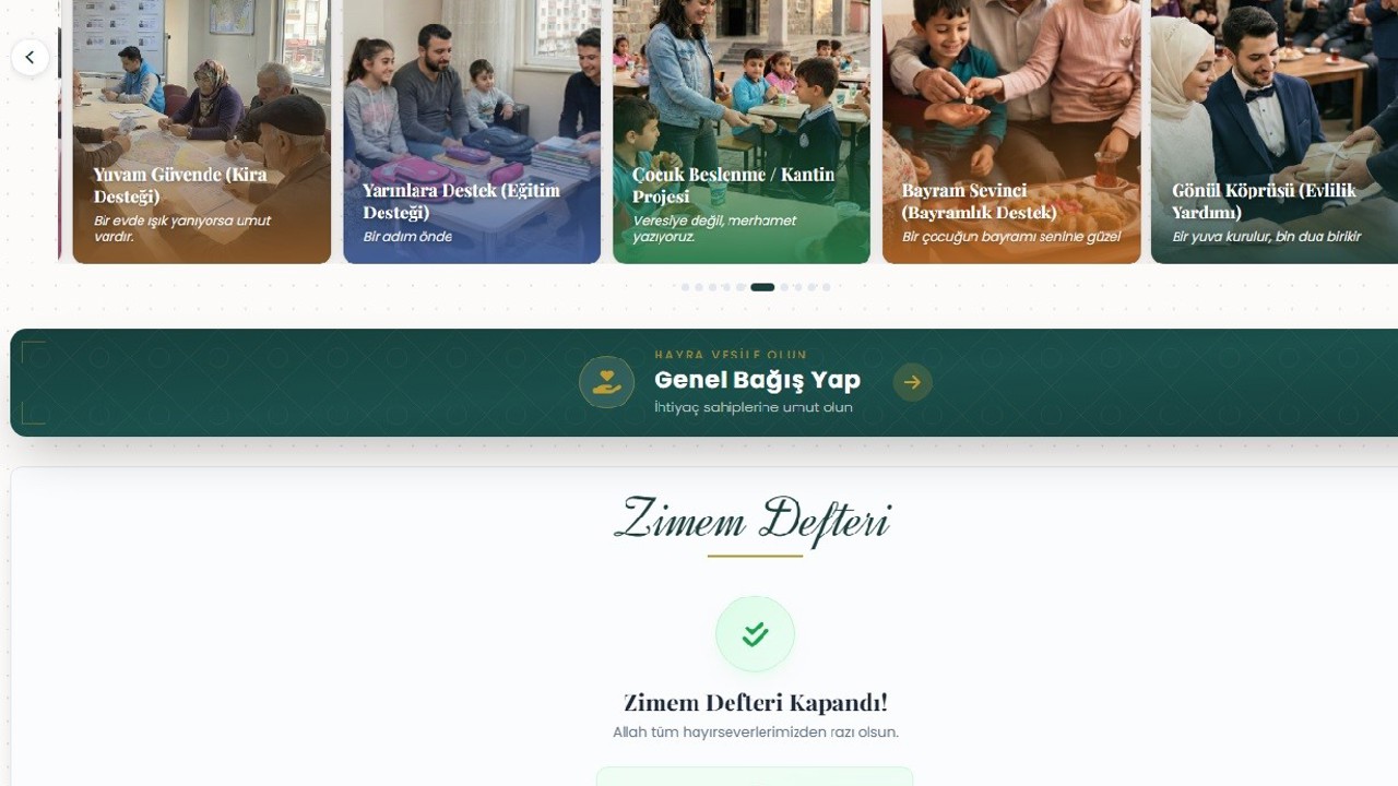 Zimem defterinde ki 2 milyon 40 bin TL’lik borç kapandı
