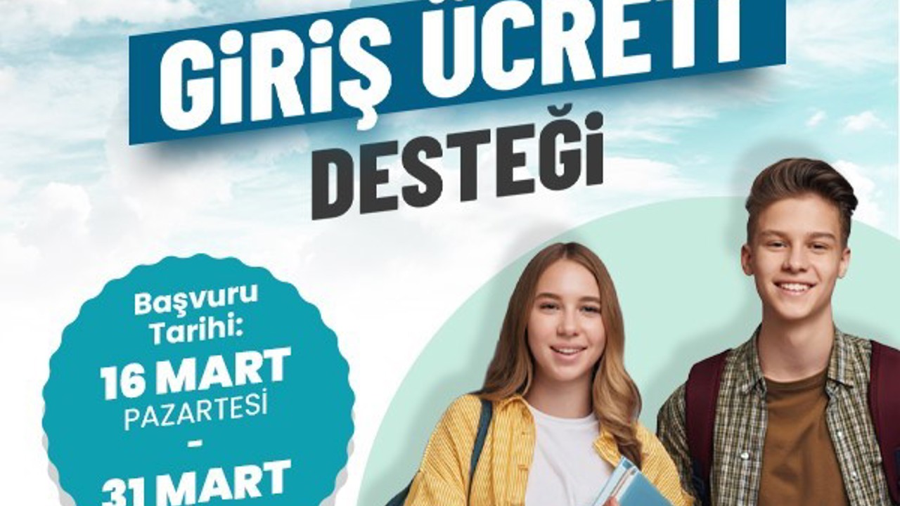 Ataşehir Belediyesi’nden öğrencilere YKS başvuru ücret desteği
