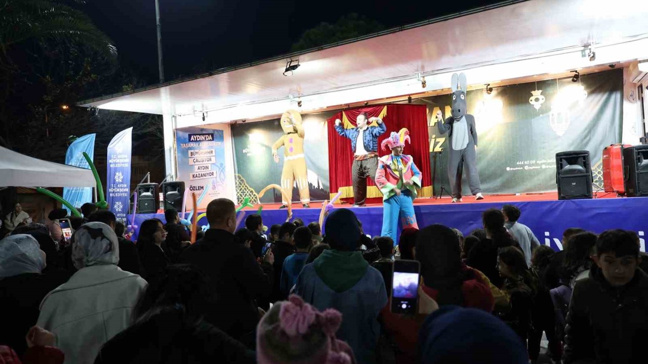 Aydın Büyükşehir Belediyesi Ramazan etkinlikleri Sultanhisar ile devam etti
