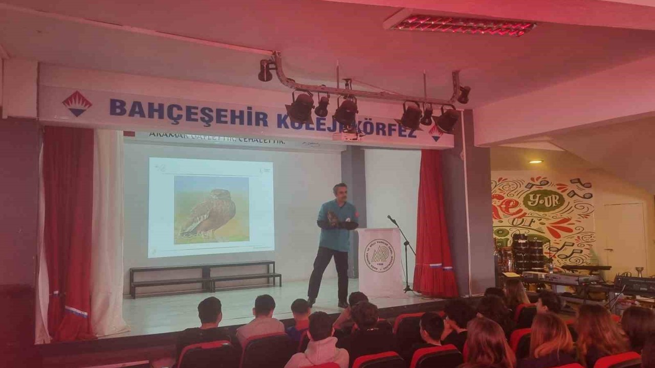 Dünya yaban hayatı gününde öğrencilere eğitim verildi

