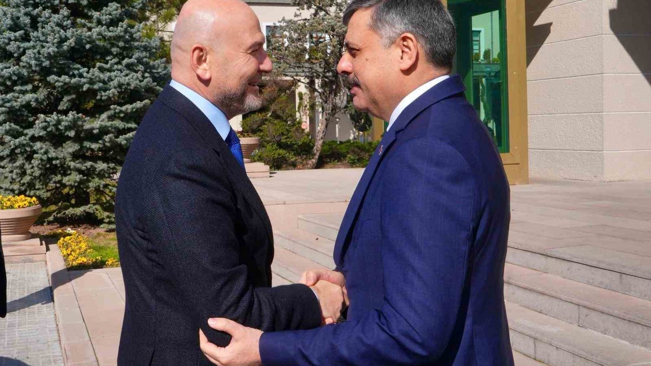 Süleyman Soylu’dan İçişleri Bakanı Çiftçi’ye "hayırlı olsun" ziyareti
