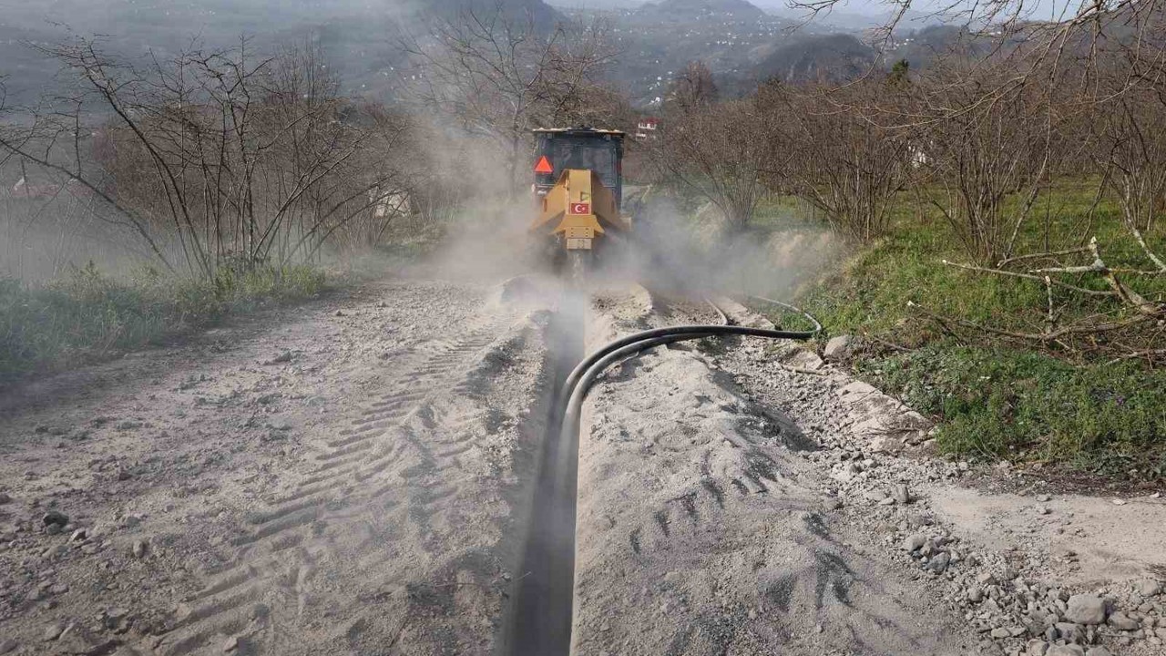 Ordu’nun içme suyu altyapısı güçlendiriliyor
