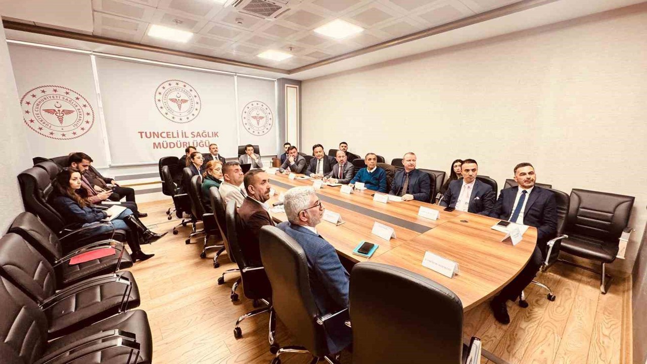 Tunceli’de bağımlılıkla mücadele çalışmaları değerlendirildi
