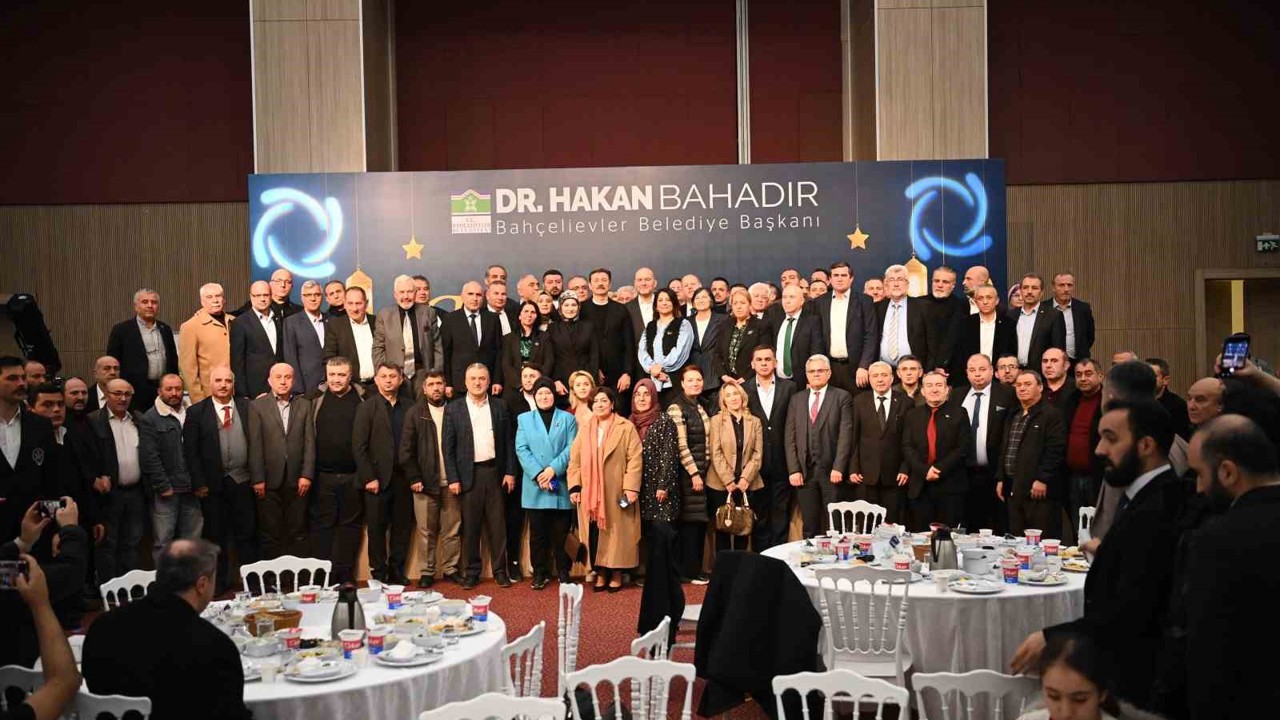 Bahçelievler’de STK’lar iftar sofrasında buluştu
