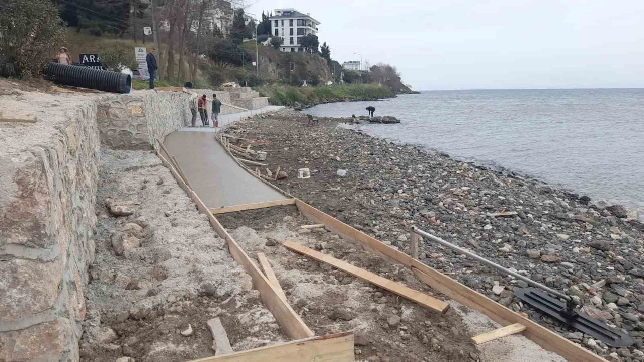 Sinop’ta Kadınlar Plajı çalışması
