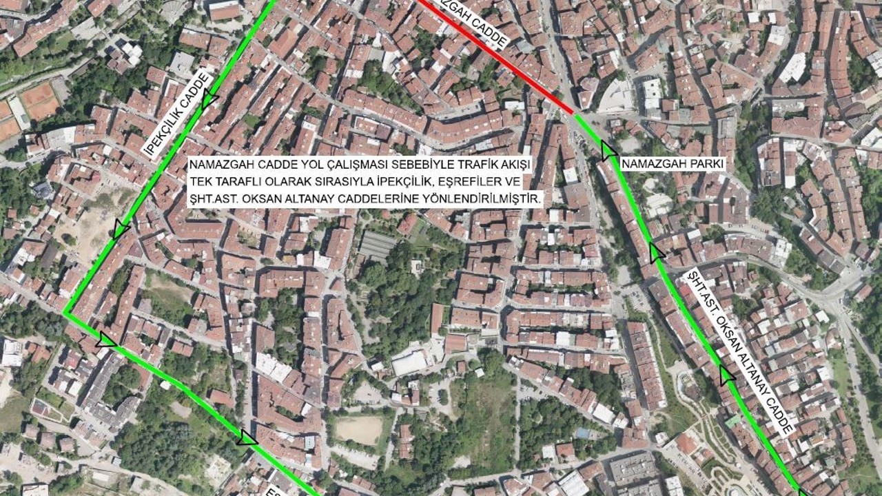 Bursa’da trafik düzenlemesi
