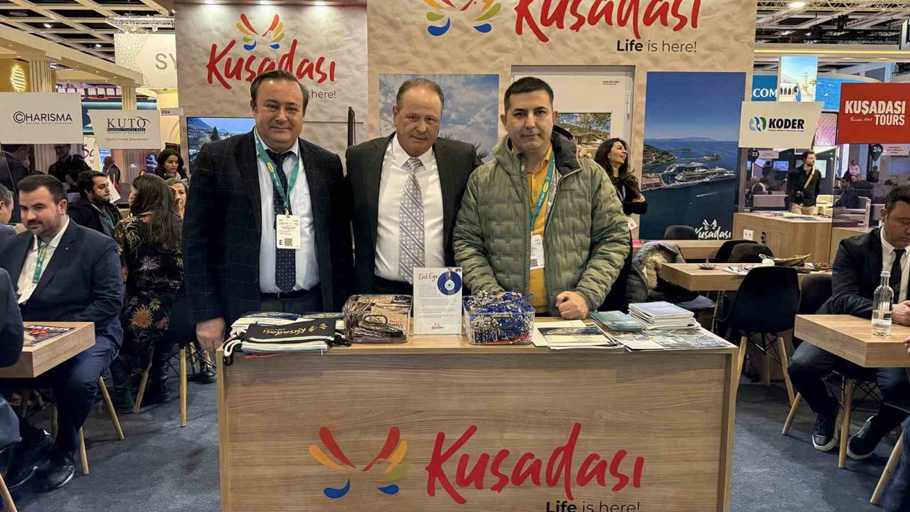 Kuşadası Belediyesi ITB Berlin Fuarı’nda yerini aldı
