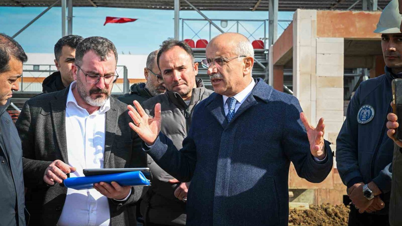 Spor Köyü atletizm pisti inşaatına başlandı
