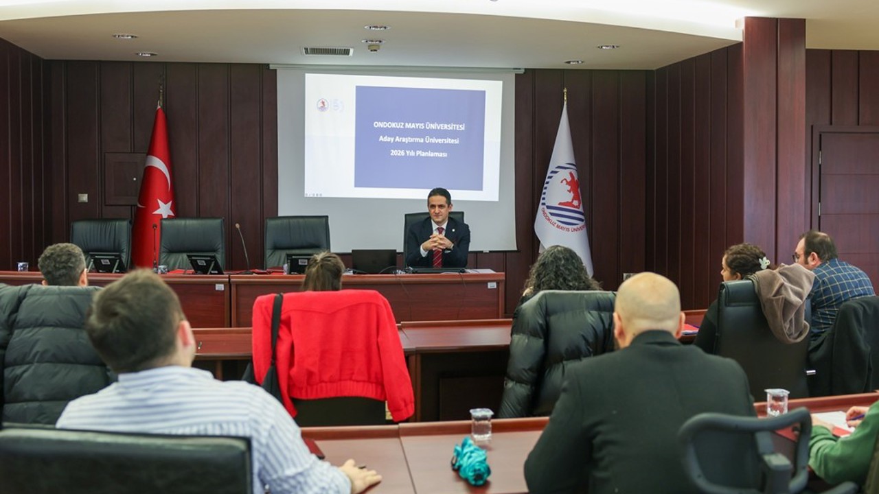 OMÜ’de araştırma üniversitesi hedefinde yeni adım:
