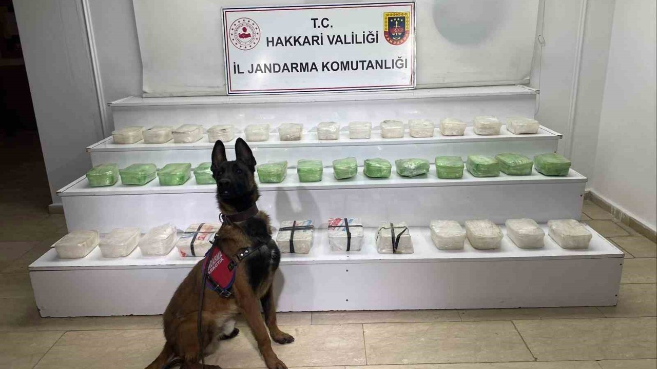Hakkari’de 43 kilo metamfetamin ele geçirildi
