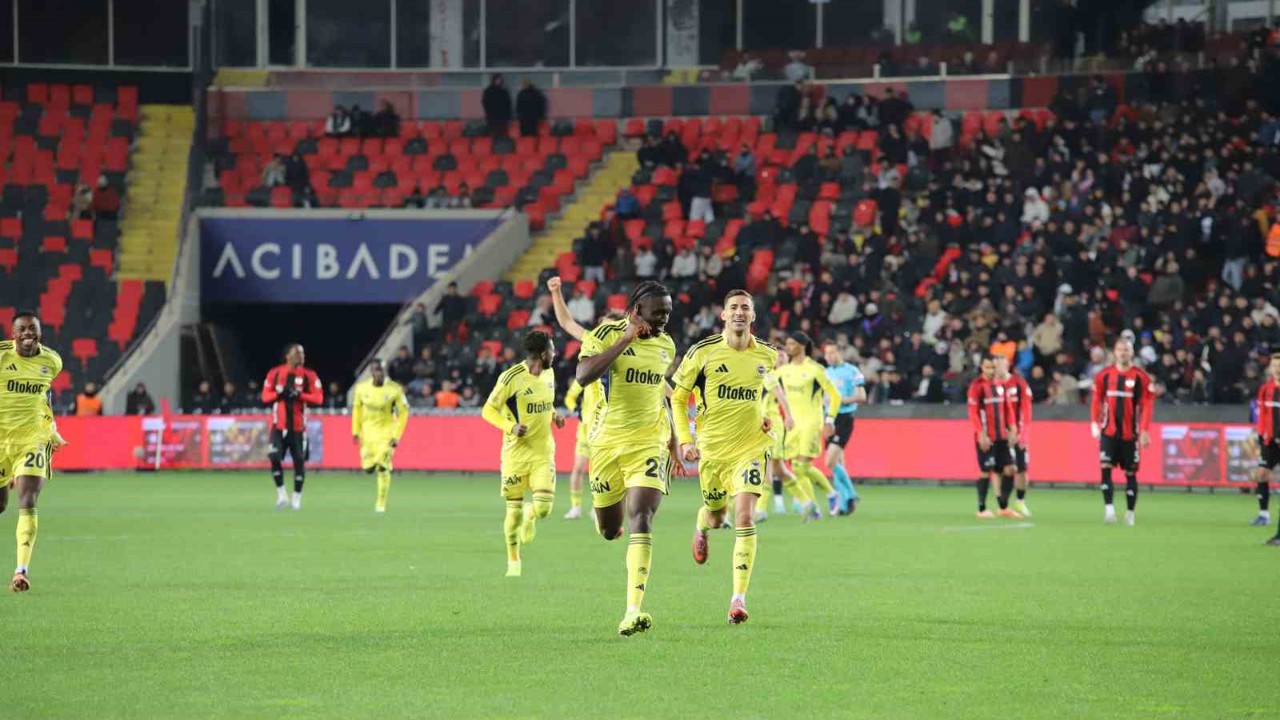 Ziraat Türkiye Kupası: Gaziantep FK: 0 - Fenerbahçe: 4 (Maç sonucu)
