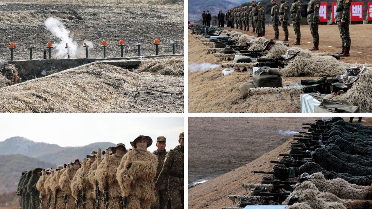 Kuzey Kore dev savaş gemisinden füze denemesi yaptı
