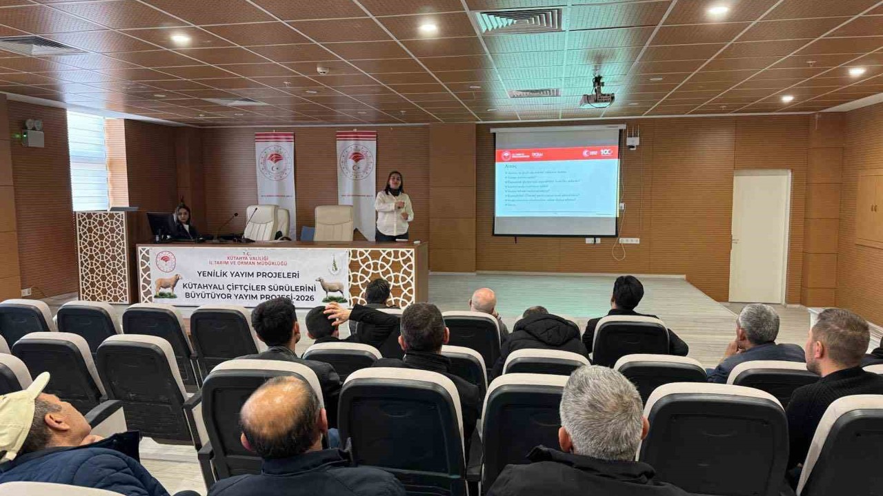 Kütahyalı küçükbaş hayvan yetiştiricilerine üretimi arttırmaya yönelik eğitim
