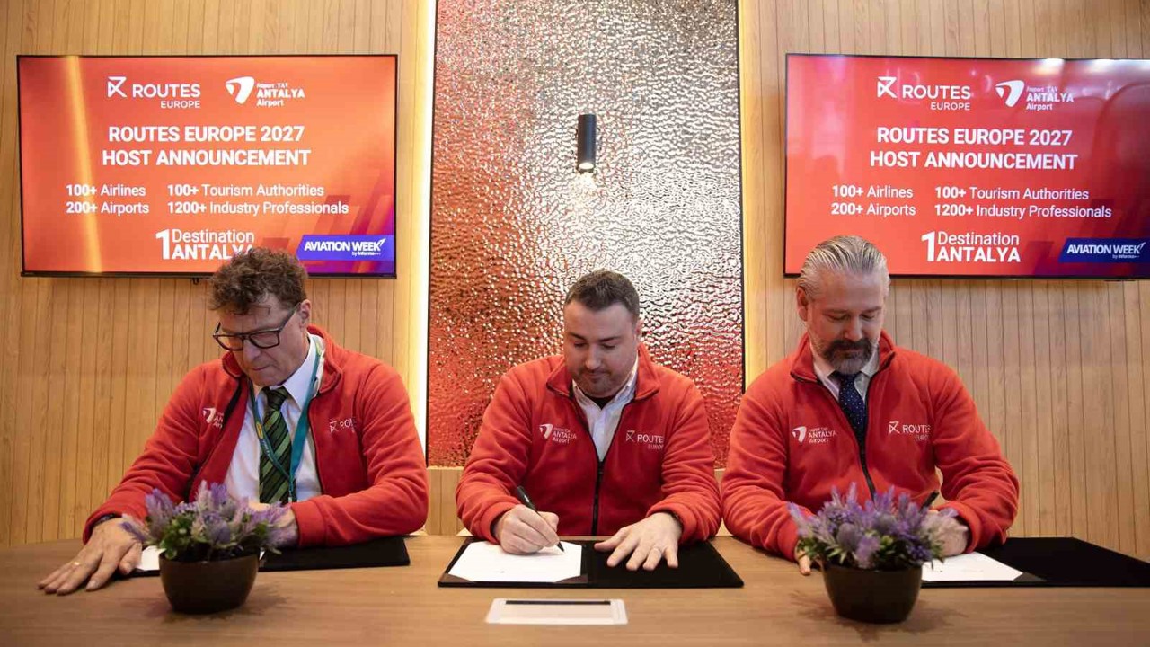 Antalya, Routes Europe 2027’ye ev sahipliği yapacak
