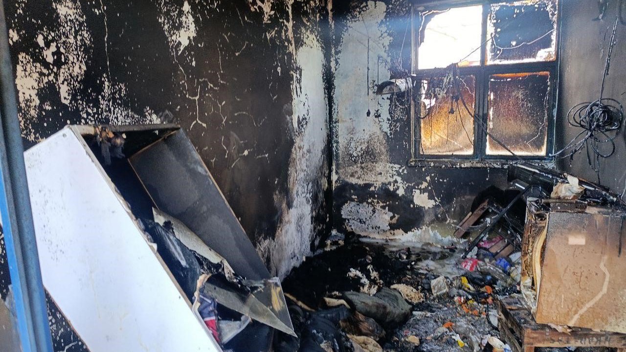 Kahramanmaraş’ta evde çıkan yangında 1 kişi hayatını kaybetti
