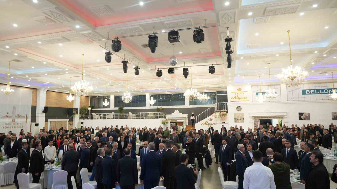 Iğdır’da Azerbaycan Dini Kurumlardan Sorumlu Devlet Komitesi tarafından iftar programı
