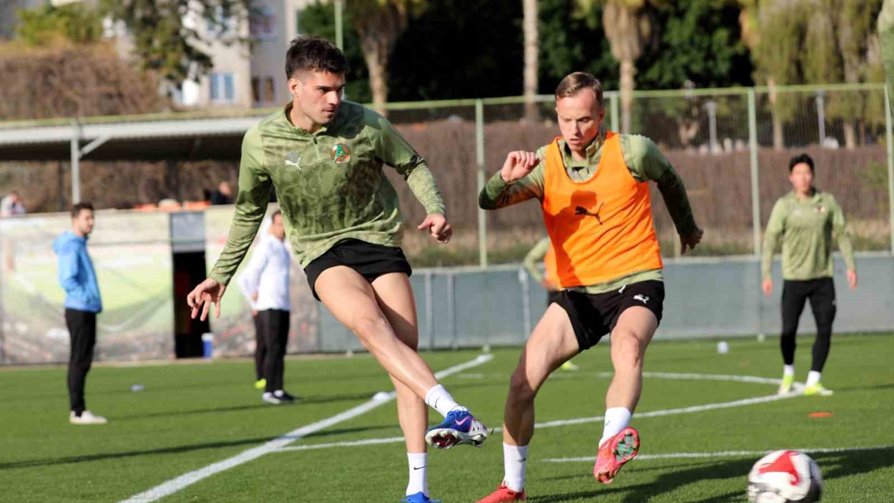 Alanyaspor, Gençlerbirliği maçı hazırlıklarına başladı
