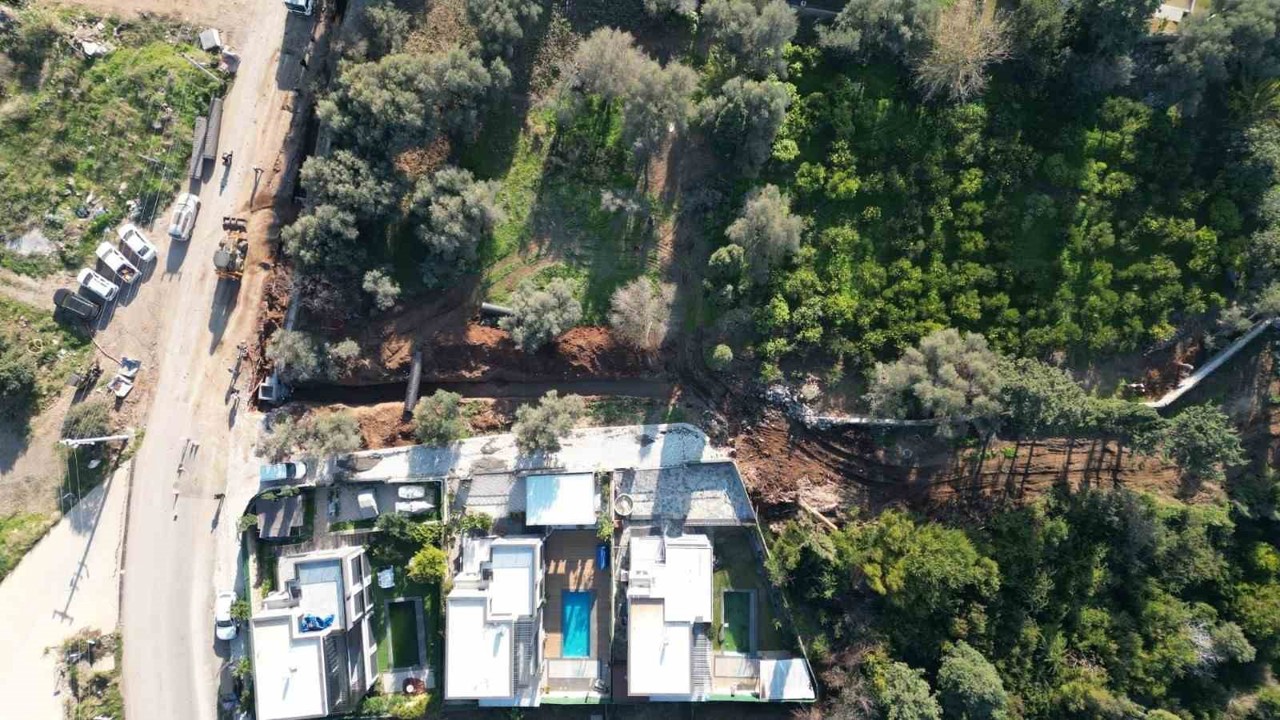 Bodrum’da üstyapı çalışmaları hız kazandı
