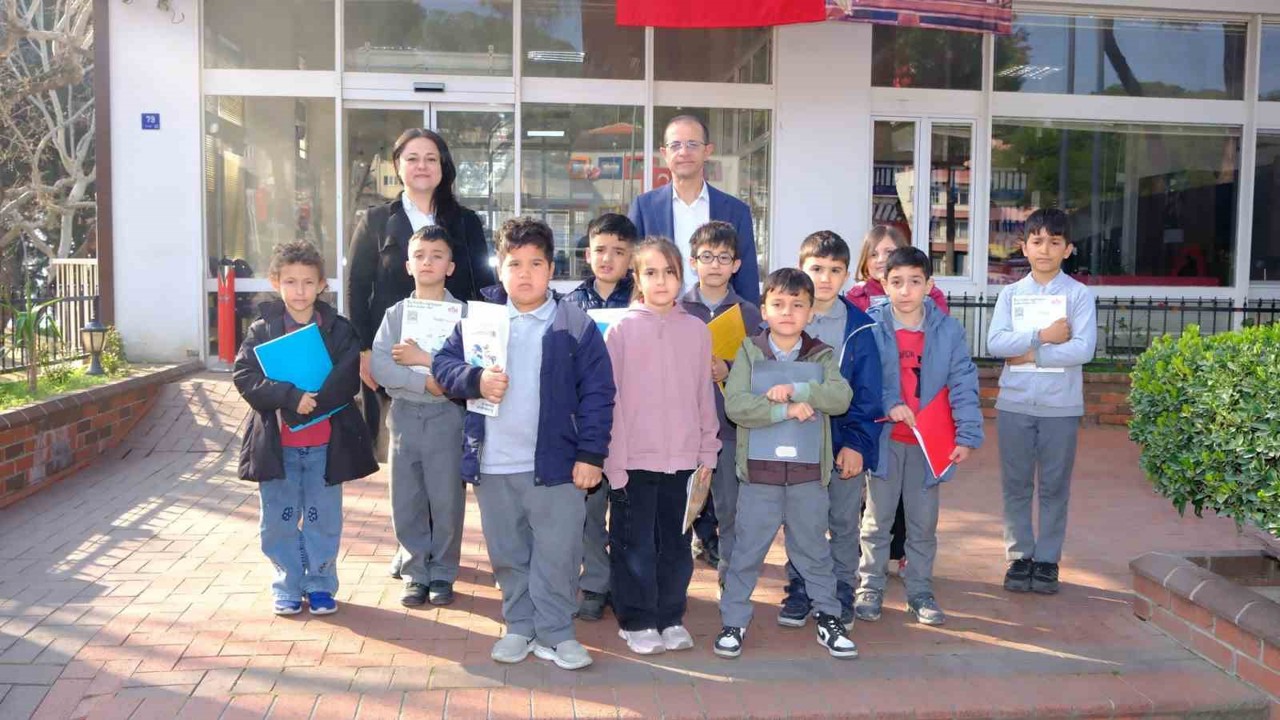 Başkan Doğanca, öğrencilerin sorularını cevapladı
