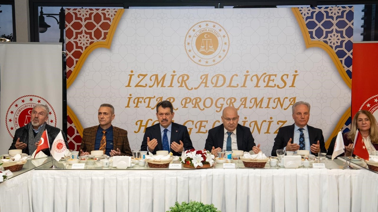 İzmir Cumhuriyet Başsavcılığı’ndan geleneksel iftar
