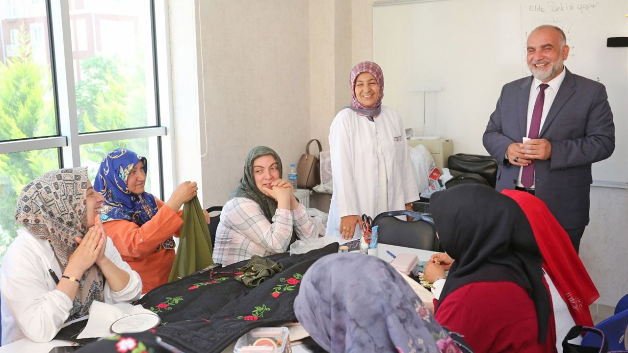 Canikli kadınlar meslek sahibi oluyor
