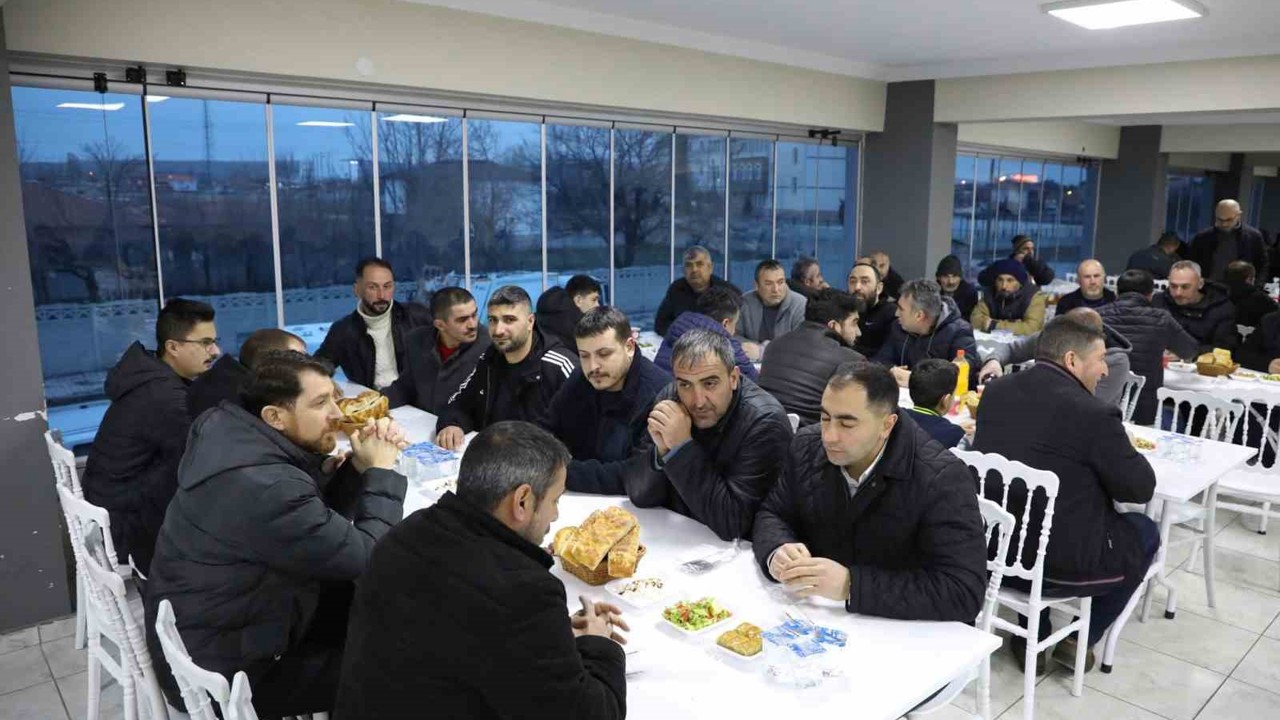 Alaca Belediyesi personelleri iftar programında buluştu

