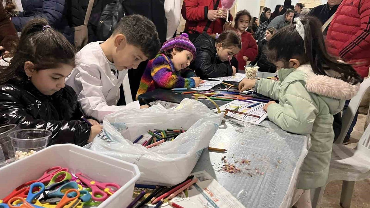 Çocuklar Ramazan şenliğinde eğlendi
