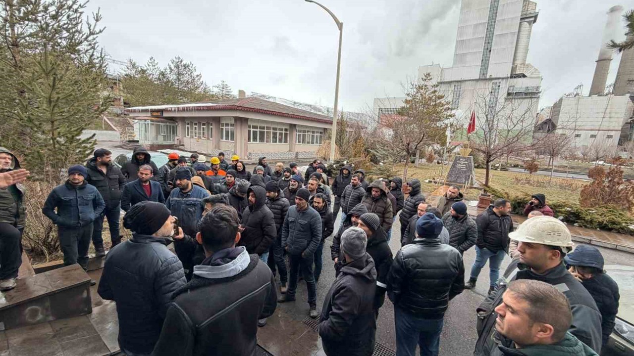 Maaşları ödenmeyen termik santral işçileri Ramazan ayında mağdur oldu
