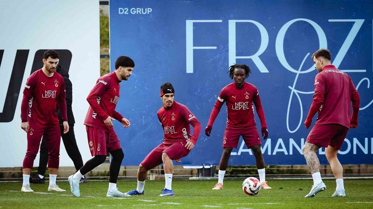 Galatasaray, Beşiktaş maçına hazır
