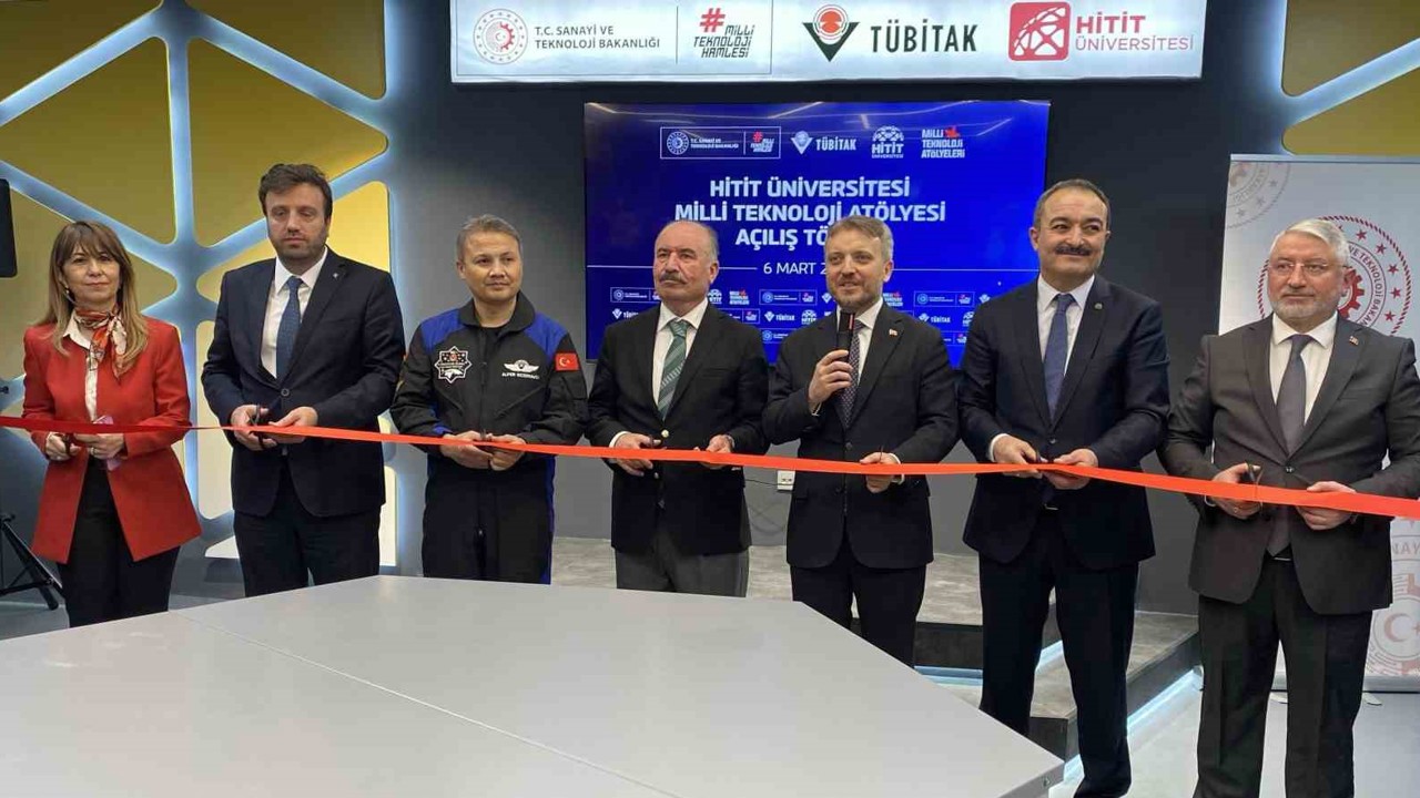 Hitit Üniversitesi Milli Teknoloji Atölyesi törenle kaplarını öğrencilere açtı
