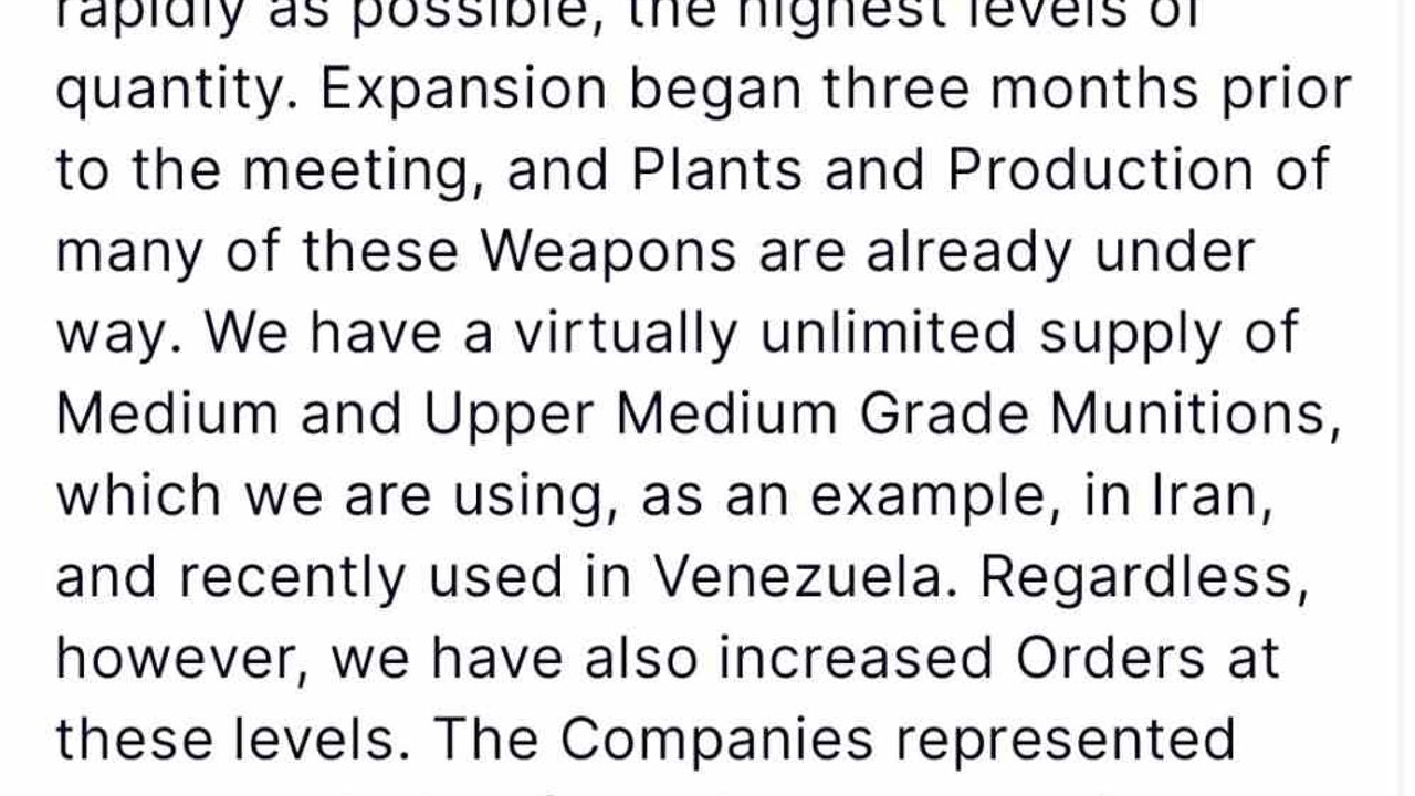 Trump, silah şirketlerinin yöneticileri ile bir araya geldi
