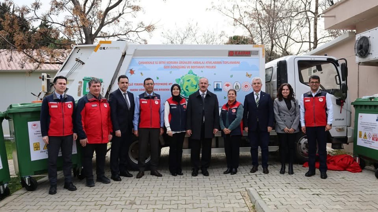 Çanakkale’de 45 bin kilogram atık bertaraf edildi
